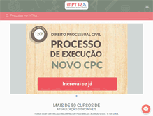 Tablet Screenshot of intra-ead.com.br